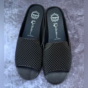 Jeffrey Campbell Havana Fling 2 Sandal. Black. Excellent Used Condition. Size 8.